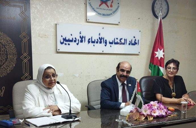 فريق اوركيد للابداع الشبابي يقيم ورشة إبداعية في اتحاد الكتاب