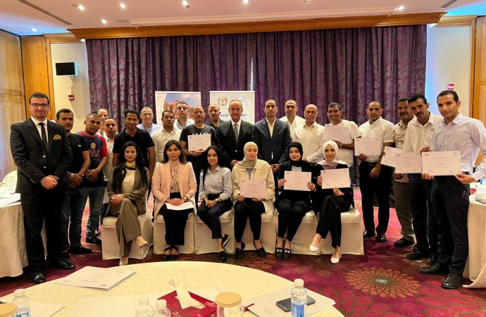 العين الهندي يرعى تخريج موظفي المنشآت السياحية في البحر الميت