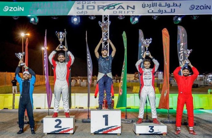 حمادة يتوج بلقب سباقات الدرفت في جولته الأخيرة
