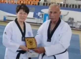 جراند ماستر معدي الصحناوي يحصل على الحزام الأسود 9 دان في التايكواندو