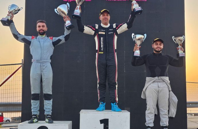 اللبناني روجيه فغالي بطلا لسباق تسلق مرتفع البانوراما في البحر الميت