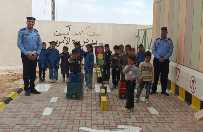 افتتاح الحدائق المرورية في مدرسه الدليله الثانوية المختلطة