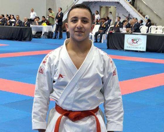 “العوايشة” يُحقق ذهبية الكاتا في بطولة غرب آسيا للكراتيه