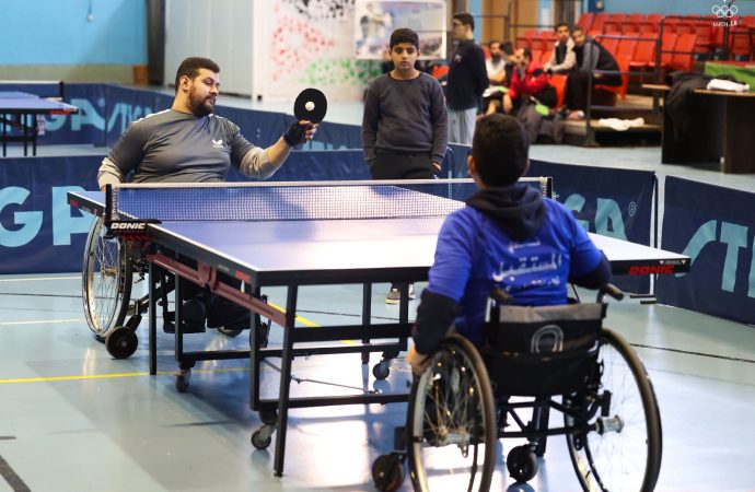 ختام بطولة المملكة المفتوحة لكرة الطاولة البارالمبية