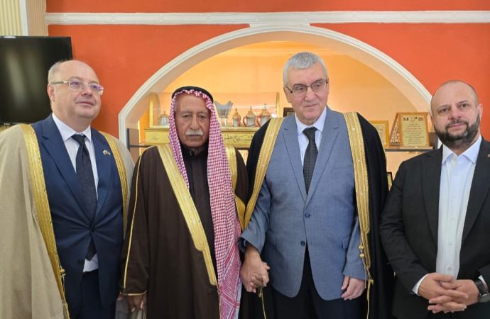 السفير البلغاري يزور ديوان الشيخ طراد المسلط الفايز في الخضرا