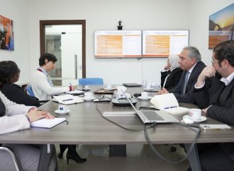 رئيس إقليم البترا يبحث مع مديرة اليونسكو الملفات المشتركة