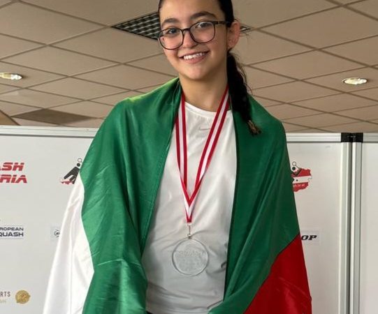 التلاوي تتوج بذهبية بطولة النمسا الدولية للسكواش