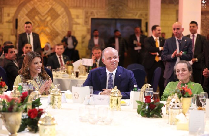 الأمير فيصل يشارك أُسرة الرياضة الأردنية بمأدبة إفطار رمضانية