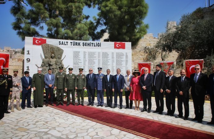 إحياء ذكرى الشهداء الأتراك في مدينة السلط