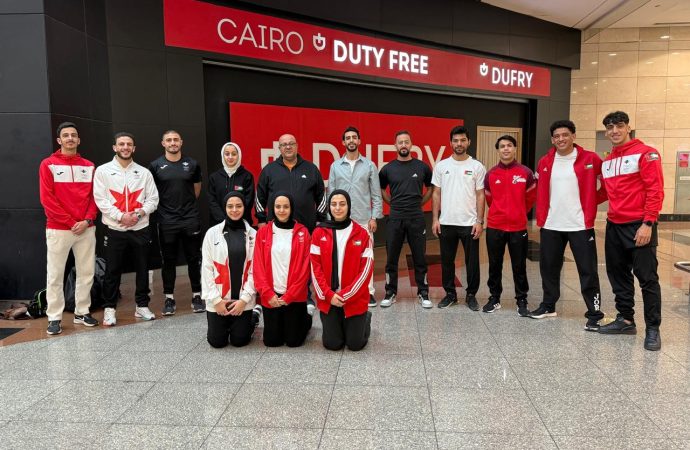 معسكر تدريبي لمنتخب الكاراتيه في مصر