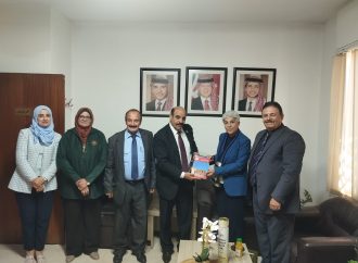 السفيرة التونسية في عمان  تزور اتحاد الكتاب والادباء الاردنيين.