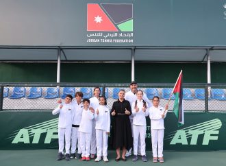 افتتاح بطولة غرب آسيا لمنتخبات التنس تحت ١٢ عاماً