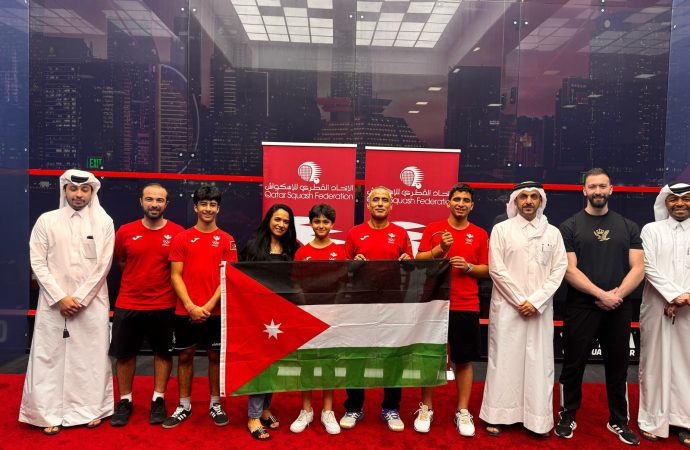 برونزيتين لمنتخبنا الوطني للسكواش  سن 15و17 ببطولة قطر المفتوحة 2025