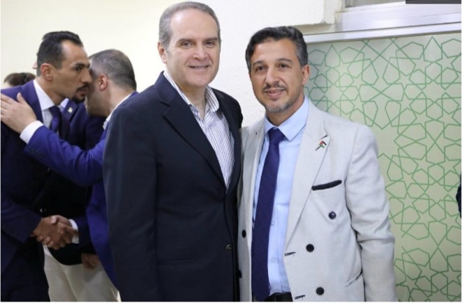 مجلس نقابة الاطباء يستقبل المهنئين