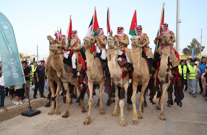 ختام فعالية اليوم الرياضي في محافظة المفرق