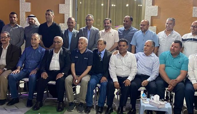 رئيس وأعضاء نقابة الصحفيين في ضيافة الزميل سمير الشخانبه بمادبا