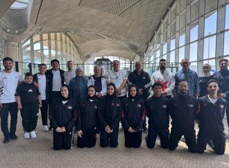 وفد منتخب الكراتيه إلى طشقند للمشاركة في بطولة آسيا لكبار وطلب إستضافة بطولة الناشئين