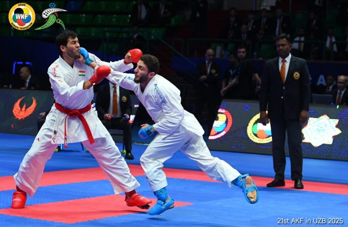 منتخب الكراتيه للرجال يتأهل إلى نهائي بطولة آسيا