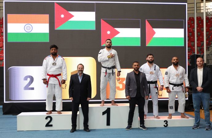ذهبية وبرونزية للأردن في بطولة آسيا للجوجيتسو