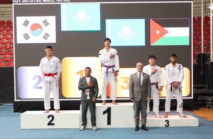 ختام بطولة آسيا الجوجيتسو ومنتخبنا يحصد ١١ ميدالية ملونة