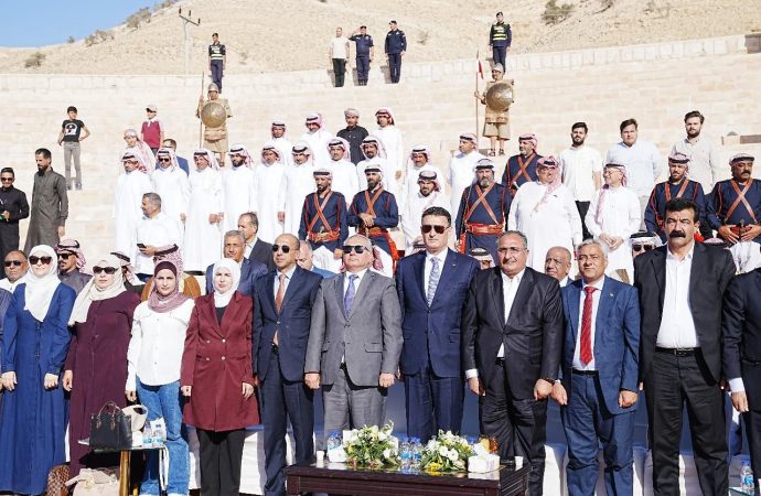 سلطة إقليم البترا تحتفي بعيد الاستقلال التاسع والسبعين في القرية الثقافية النبطية