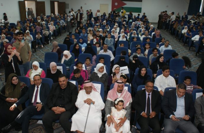 الحاج علي الحربي يرعى حفل تخريج الفوج 45 من طلبة مدرسة وروضة براعم القادسيه بمادبا