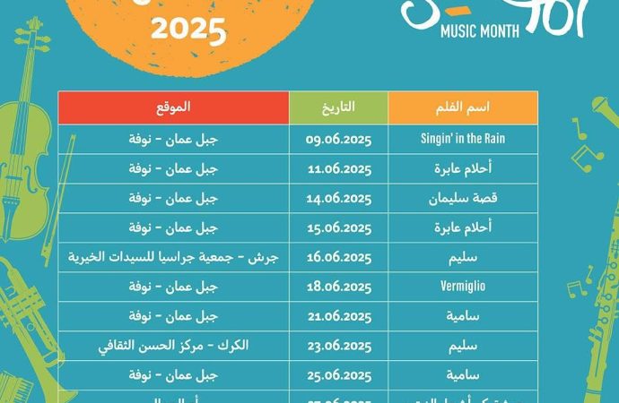 إطلاق فعاليات “شهر الموسيقى” في عدد من المحافظات