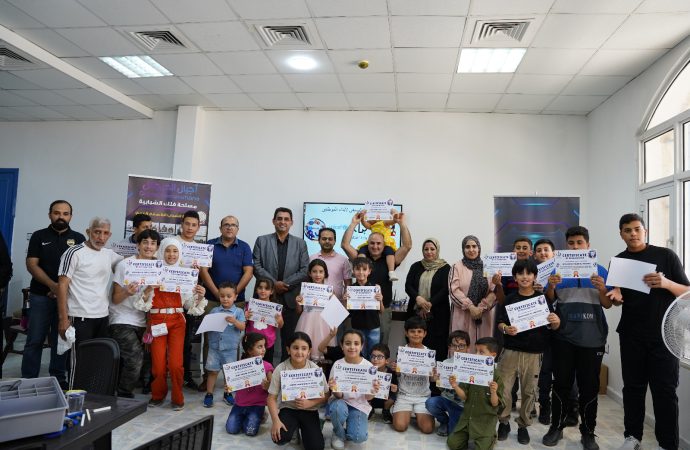 مدير مدينة الأمير محمد للشباب يرعى تخريج “نادي فلك الصيفي” لأبناء الموظفين