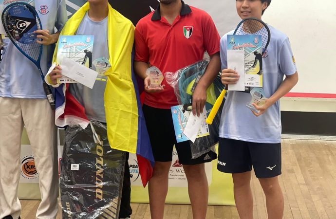 أسامة البطاينة يحصد برونزية تحت 17 سنة في بطولة بينانغ الدولية المفتوحة للإسكواش 2025