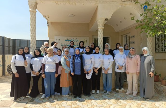 ختام معسكر التغير المناخي في مركز شابات ماركا