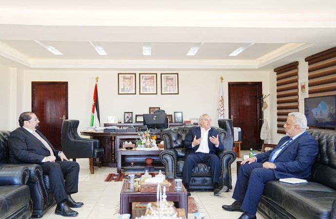 رئيس اقليم البترا يلتقي مدير عام دائرة الاثار العامة
