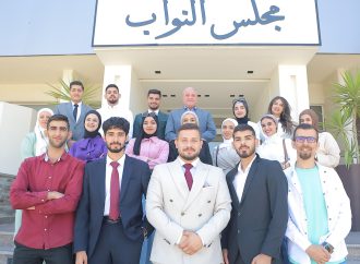 النائب خميس عطية يلتقي وفد مجلس طلبة جامعة جرش