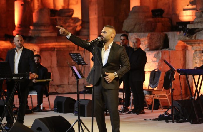 جوزيف عطية وملحم زين في ليلة لبنانية في مهرجان جرش