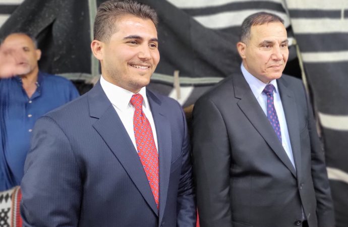 فسيفساء وطنية في مهرجان زفاف ابن محافظ الزرقاء المحامي معاوية ابوقاعود في مادبا