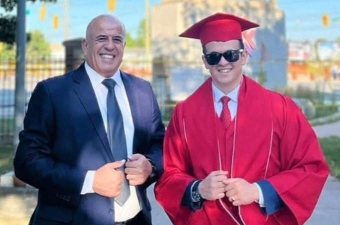 مازن الزيودي ، مبارك شهادة البكالوريوس في الهندسة من كندا