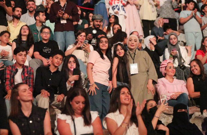 أكثر من نصف مليون زائر لمهرجان جرش في دورته الـ39