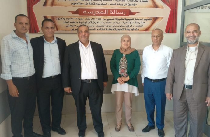 تربية قصبة مادبا تتابع عملية سير  امتحانات الصف الحادي عشر