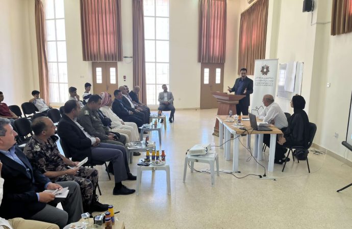 جلسة تعريفية بجائزة الحسين بن عبد الله للعمل التطوعي في مركز شباب ام الرصاص