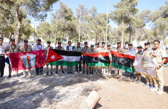 وزير الشباب يرعى انطلاق المخيم الكشفي العربي في مدينة الحسين للشباب