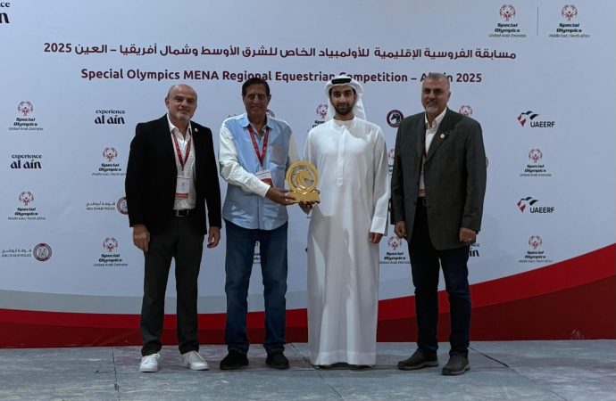 برونزية أردنية في ختام المسابقة الإقليمية للفروسية للاولمبياد الخاص