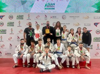 منتخب الجوجيتسو يحصد ١١ ميدالية ملونة في بطولة غرب آسيا