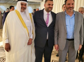 جاهة المهندس محمد عيد الحشايشة ، سعادةابوكف طلب و الشيخ الحويان أعطى