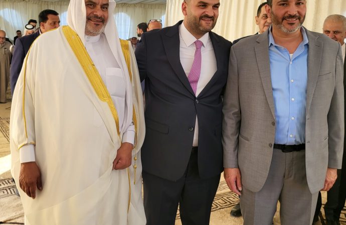 جاهة المهندس محمد عيد الحشايشة ، سعادةابوكف طلب و الشيخ الحويان أعطى