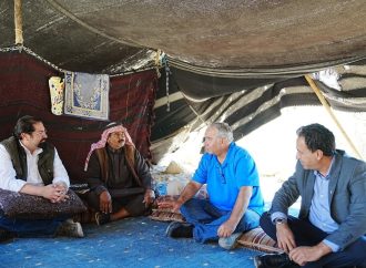 البريزات يتفقد أوضاع العائلات القاطنة في البطحاء جنوب غرب البترا