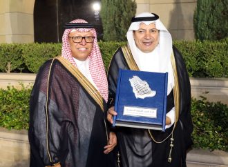 السفارة السعودية  تقيم مأدبة عشاء الى رئيس اتحاد الغرف التجارية السعودية والوفد المرافق
