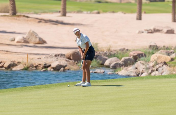 الفلسطينية ياسمين ظاهر تحافظ على صدارة السيدات في بطولة الأردن المفتوحة للجولف