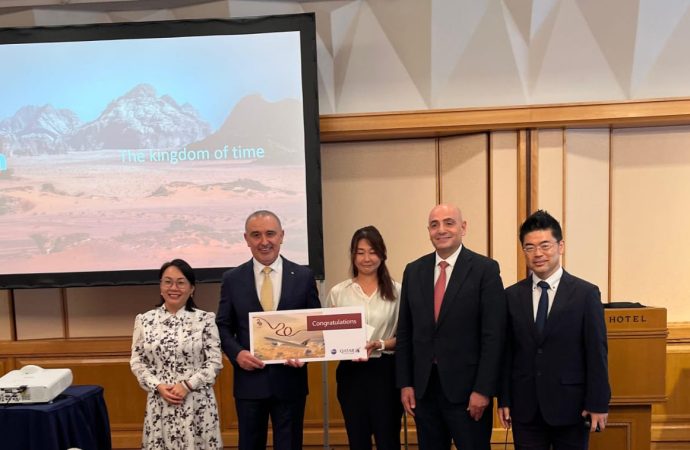 هيئة تنشيط السياحة تختتم مشاركتها في معرض متنقل في اليابان