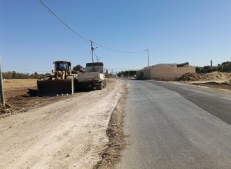 بلدية السلط الكبرى تباشر توسعة شوارع بديلة لمدخل المدينة الرئيسي