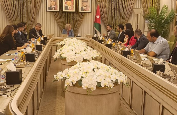 العين النجار تلتقي وفدًا من مبادرة “ملهمون”