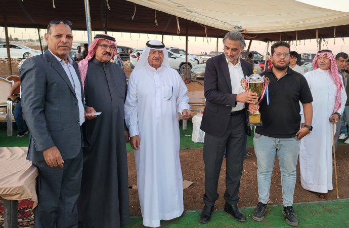 الجواد “اكسيليو” يفوز بكأس وجائزة المرحوم الباشا عبدالرحمن العدوان في سباق الجبيل للخيول العربية